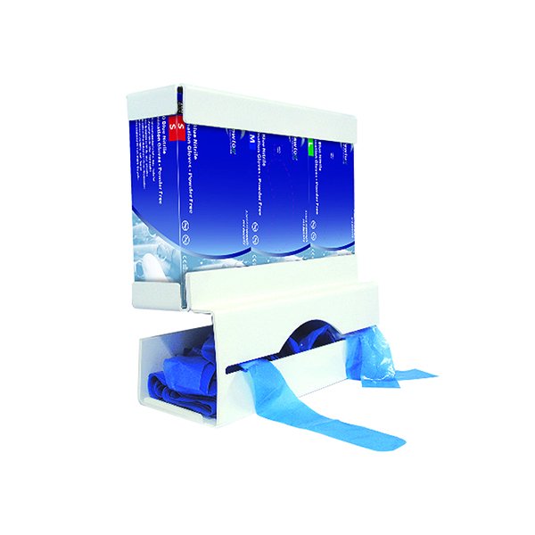 Wall Mounted Glove and Apron Dispenser