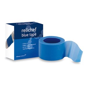 Washproof Tape Blue 2.5cm x 5m