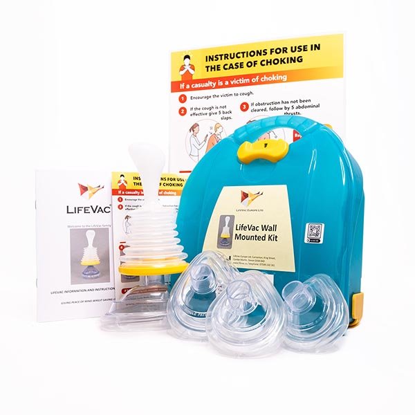 LifeVac Anti-Choking Device with Wall Mounted Box