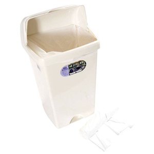 Swing Bin Economy Liner White On A Roll 320x555x710mm