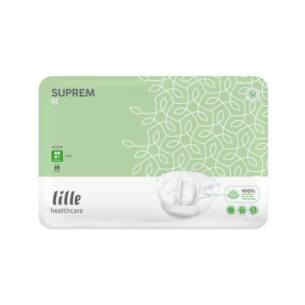Lille Suprem Fit All in One Pad Super Plus Medium 80-130cm Absorbency: 2980ml