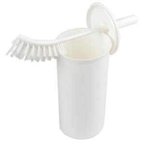 Toilet Brush Set Fully Enclosed Holder And Toilet Brush