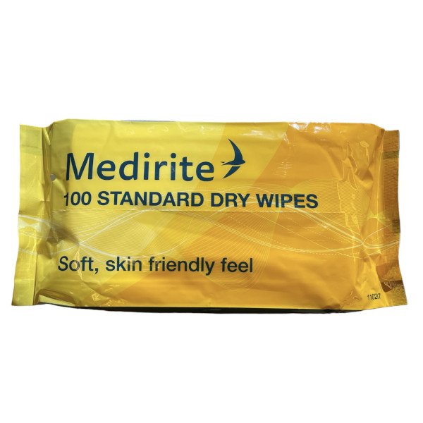 Medirite Standard Soft Dry Wipe Regular