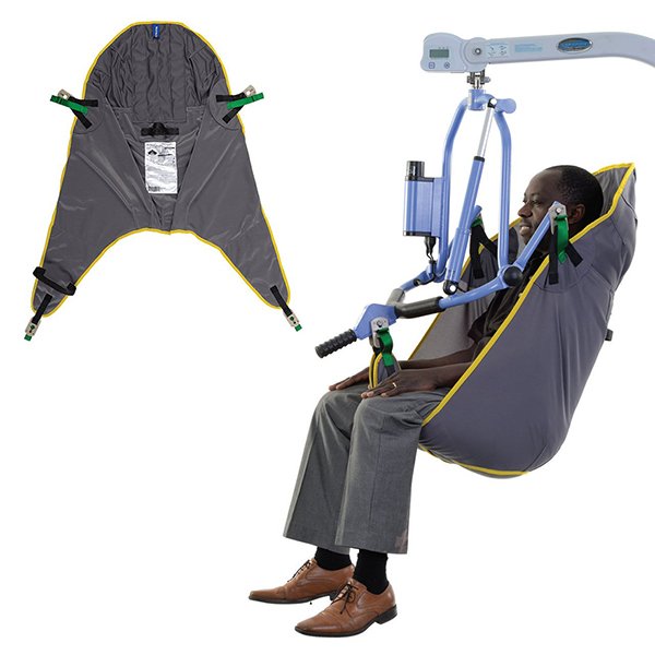 Oxford Full Body Polyester Sling with Padded Legs XL with Clip Fixings
