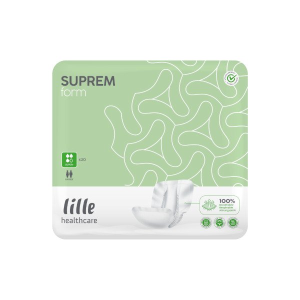 Lille Suprem Form Shaped Pad Super Plus 70x36cm Absorbency: 2740ml