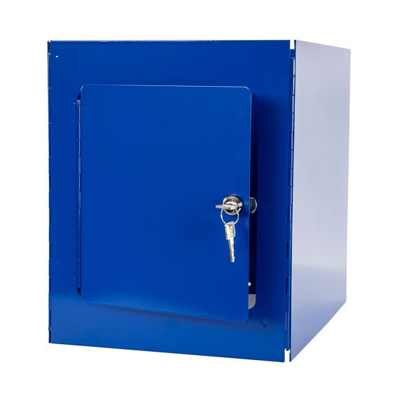 Jolly Trolley Lockable Storage Box Blue