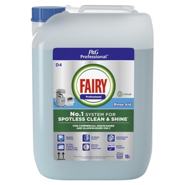 Fairy Pro Machine Dishwasher Rinse Aid for Auto Dosing