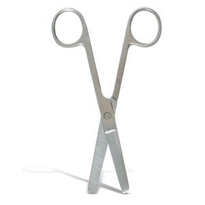 Dressing Scissors Blunt/Blunt Straight 13cm