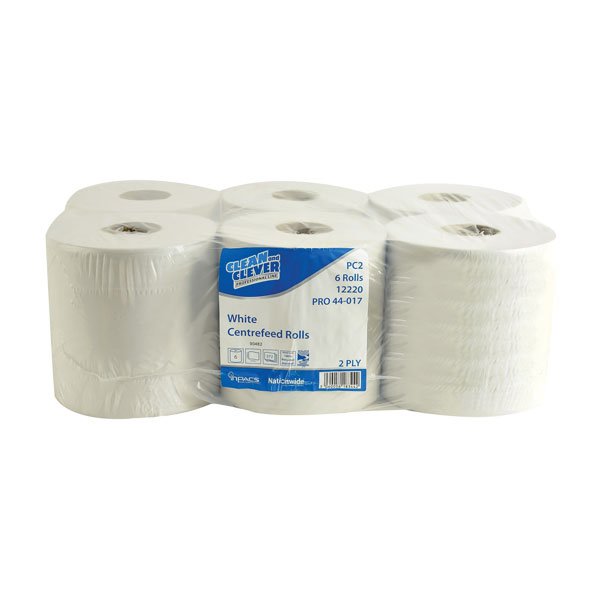 Centrefeed White 2 Ply 150m