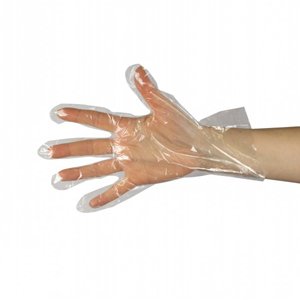 Polythene Glove Clear One Size