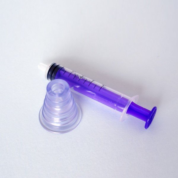 Oral Syringe 5ml Individually Wrapped with Bottle Adaptor