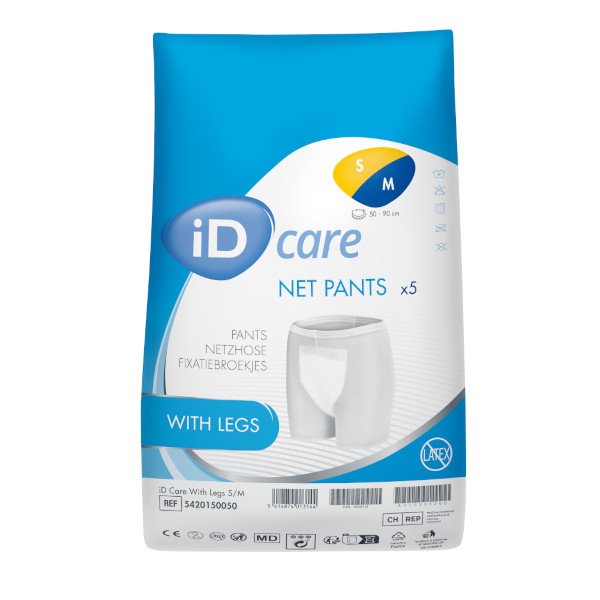 iD Care with Legs Net Fixation Pants Small/Medium